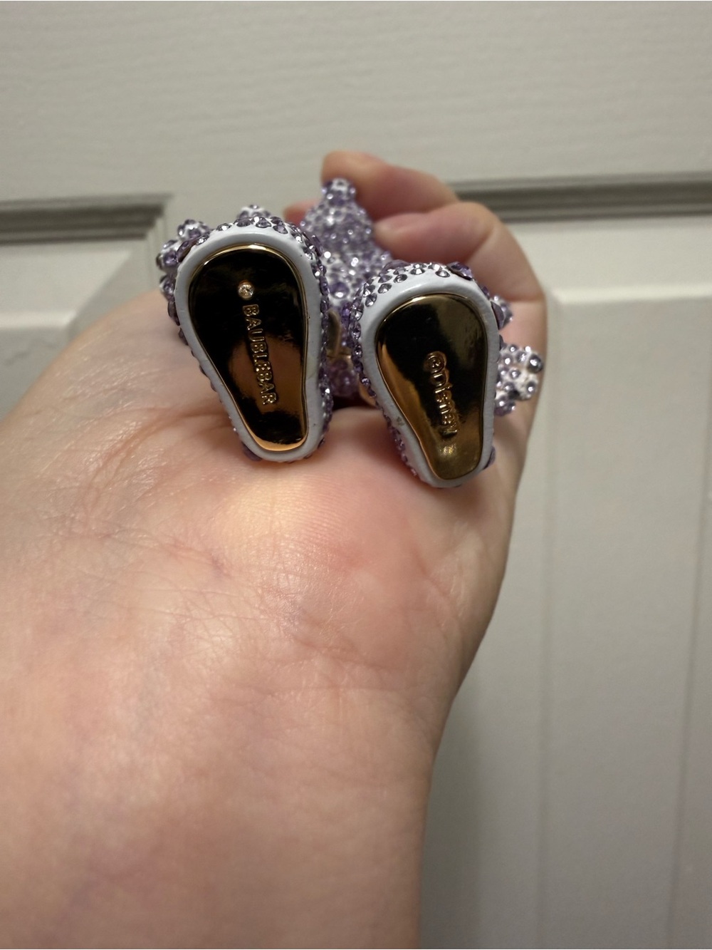 Baublebar lilac Mickey keychain - Picture 3 of 3